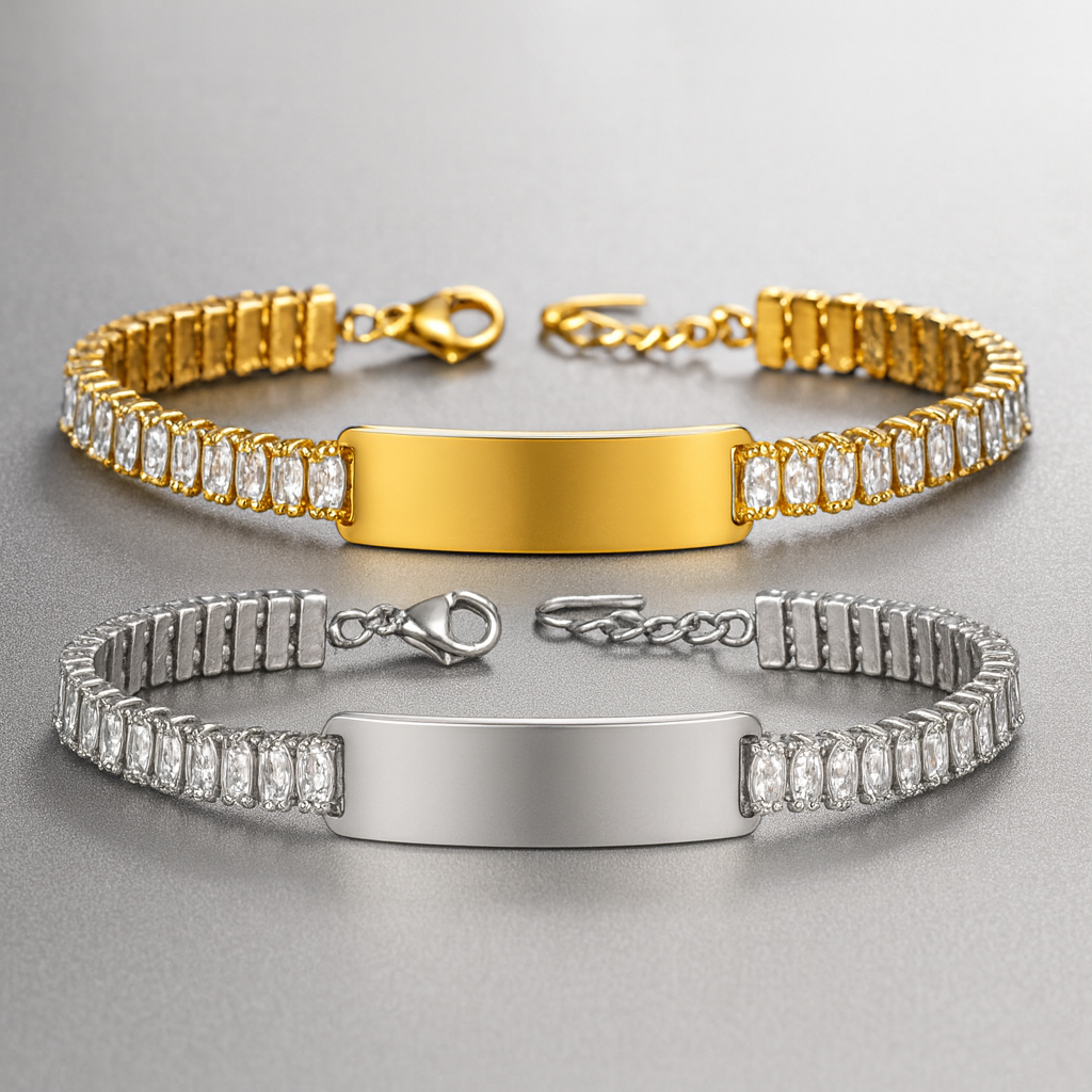 Bracciale Tennis Personalizzato – il nome che Ami sempre con Te